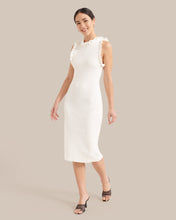 Load image into Gallery viewer, Madelyn Ruffle Trim Midi Dress
