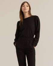 Load image into Gallery viewer, Marin Crew-Neck Puff-Sleeve Sweater
