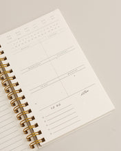 Load image into Gallery viewer, Minimal Painted Weekly Planner
