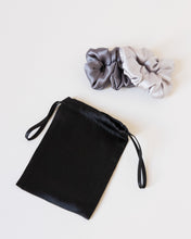Load image into Gallery viewer, Recycled Silk Scrunchie Duo
