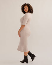 Load image into Gallery viewer, Reita Ribbed Sweater Dress
