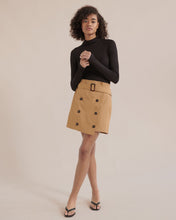 Load image into Gallery viewer, Rowena Trench Mini Skirt
