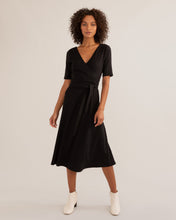 Load image into Gallery viewer, Ruth Wrap-Front Dress
