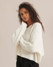 Load image into Gallery viewer, Saya Cropped Crew Neck Sweater
