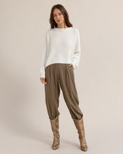 Load image into Gallery viewer, Saya Cropped Crew Neck Sweater
