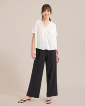 Load image into Gallery viewer, Shonda Wide-Leg Pleated Trousers
