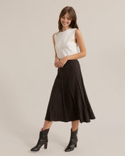 Load image into Gallery viewer, Tilda Pleated Midi Skirt
